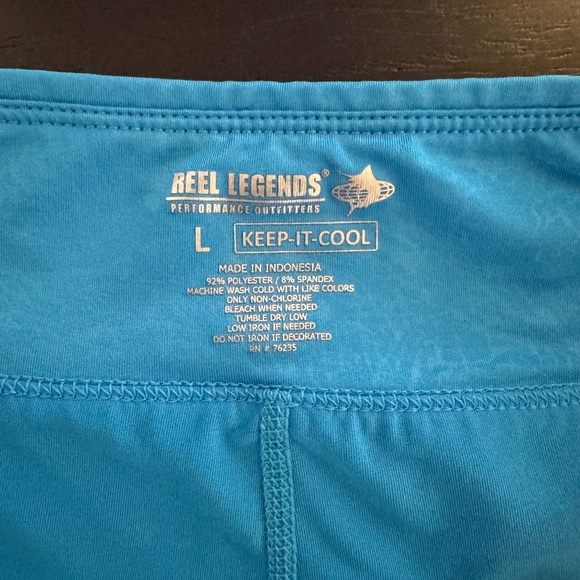 REEL LEGENDS Women Size L Golf Tennis Skort Royal Blue Keep -It-Cool - Picture 4 of 6